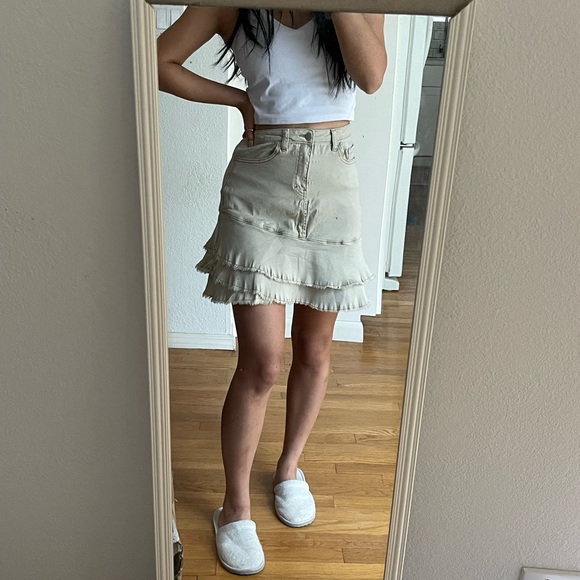 Denim mini skirt - Picture 4 of 5